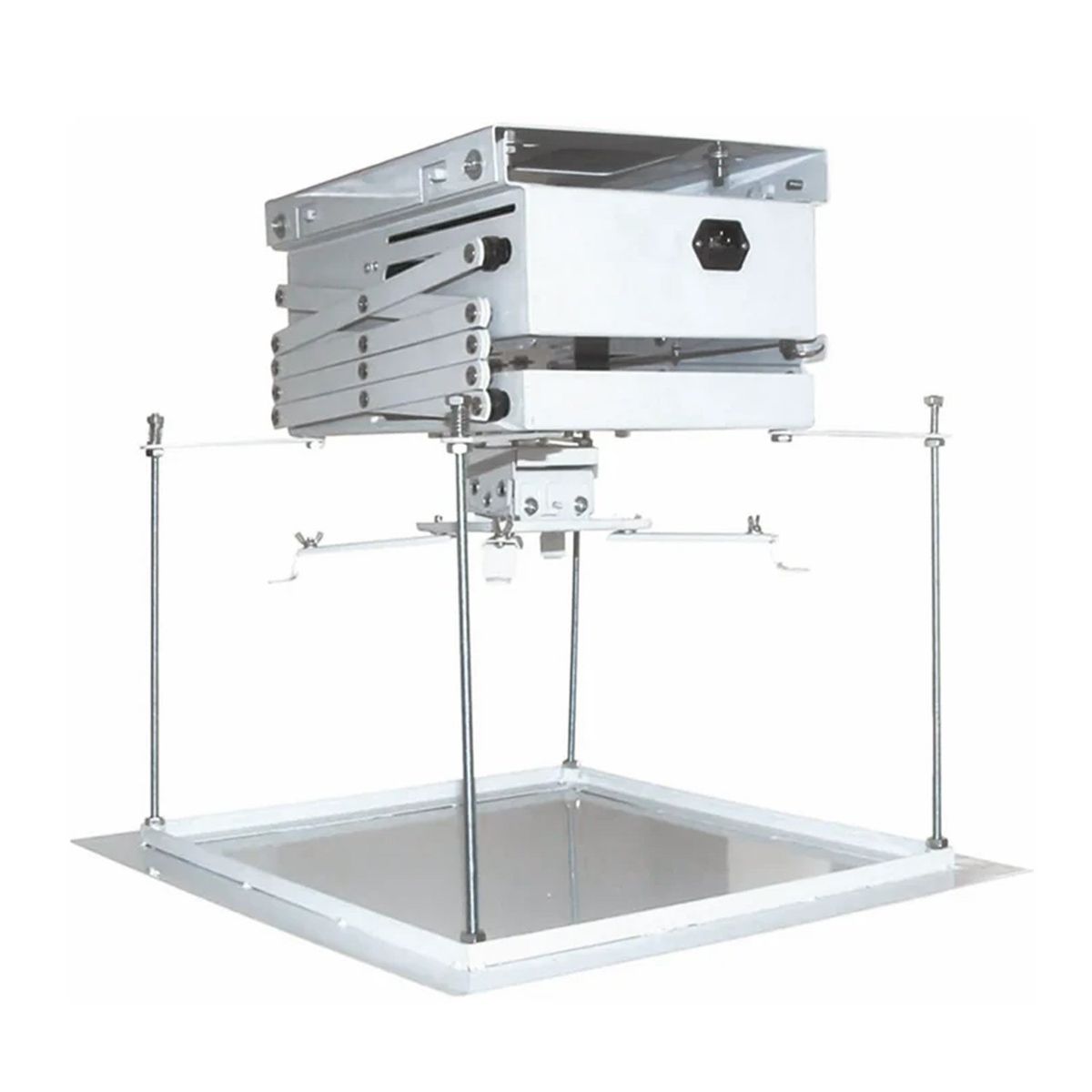 OEM - Rack eléctrico soporte de proyector de 1 metro regulable para techo
