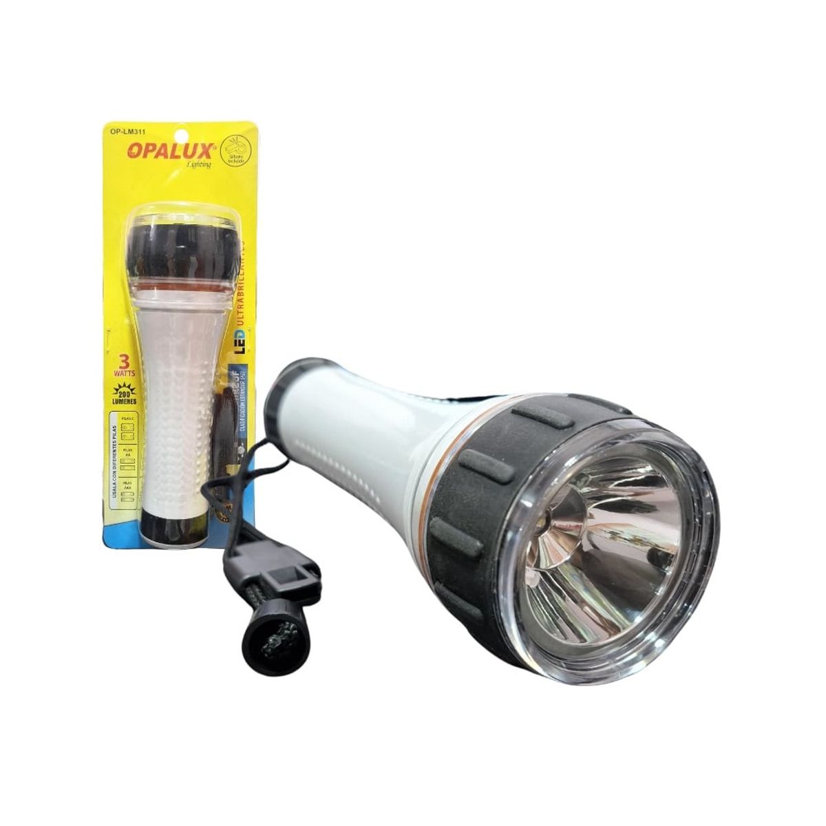 OPALUX - Linterna Led 200 Lm Opalux Lighting