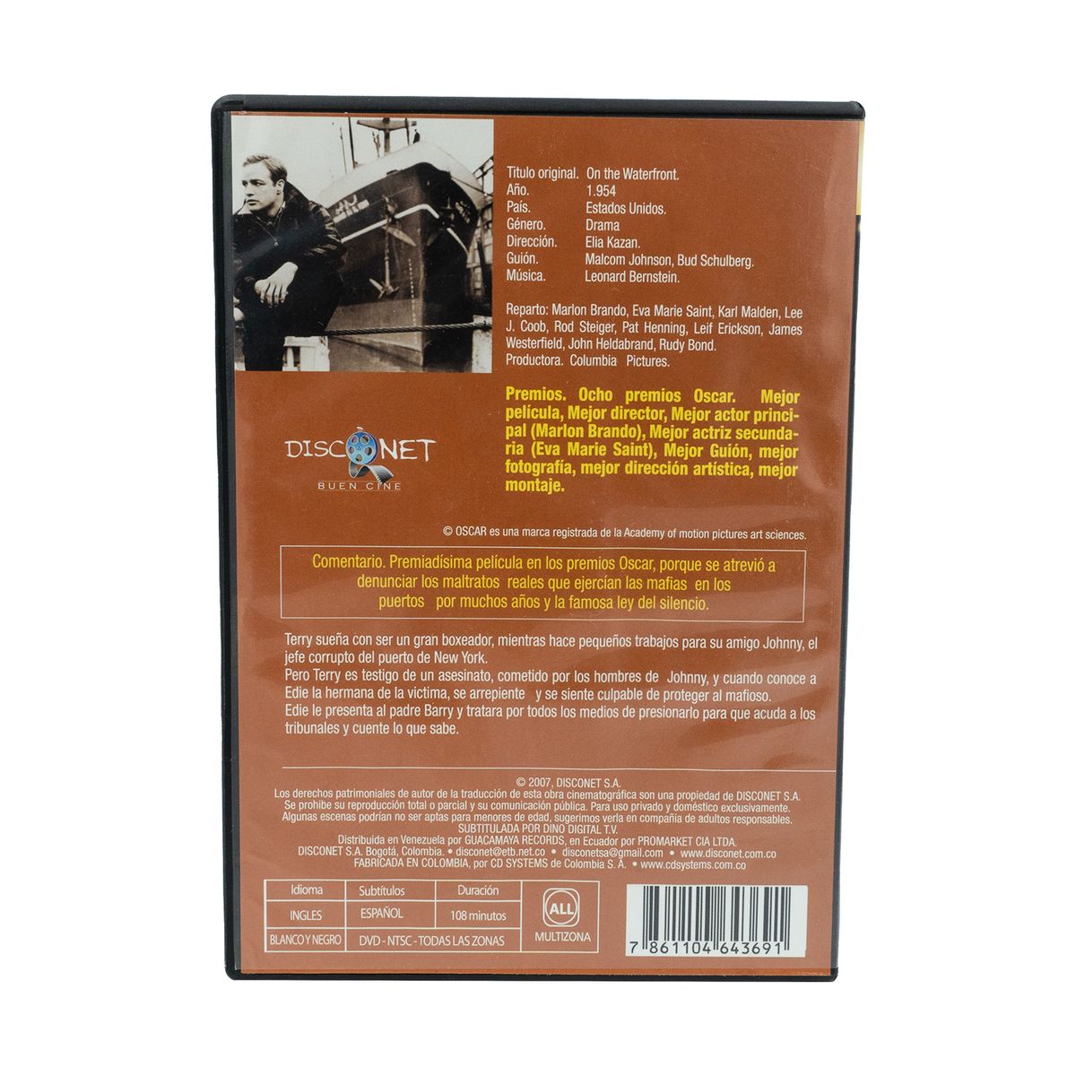 GENERICO - Dvd Original Nido De Ratas on The Waterfront