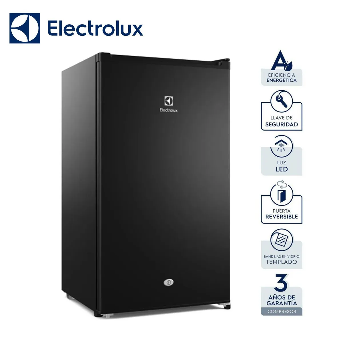 ELECTROLUX - Frigobar Electrolux 90 Lt ERD090G2HWB Premium Black