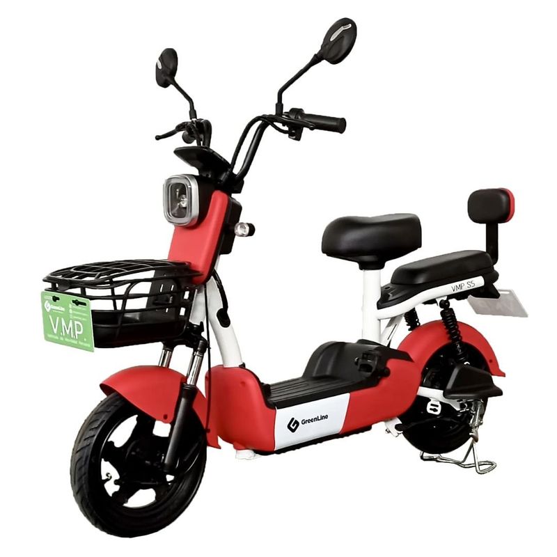GREENLINE - Bicimoto Eléctrica GreenLine VMP S5 ROJO
