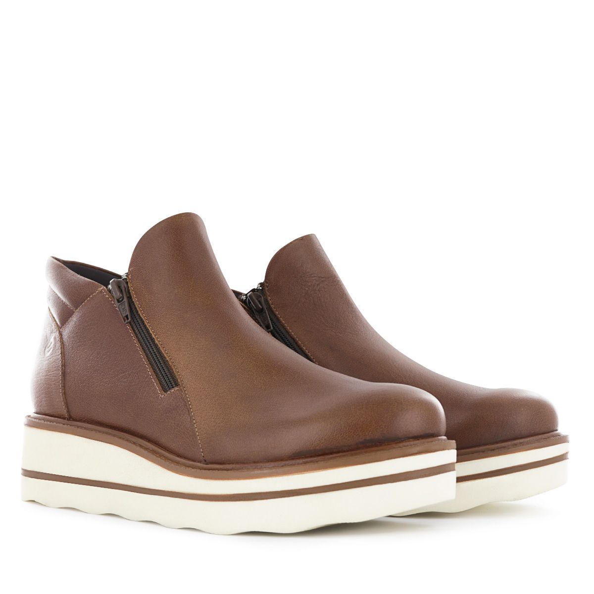 ECCO - Botas Casual Mujer Ecco Luanna07 Tostado Cuero