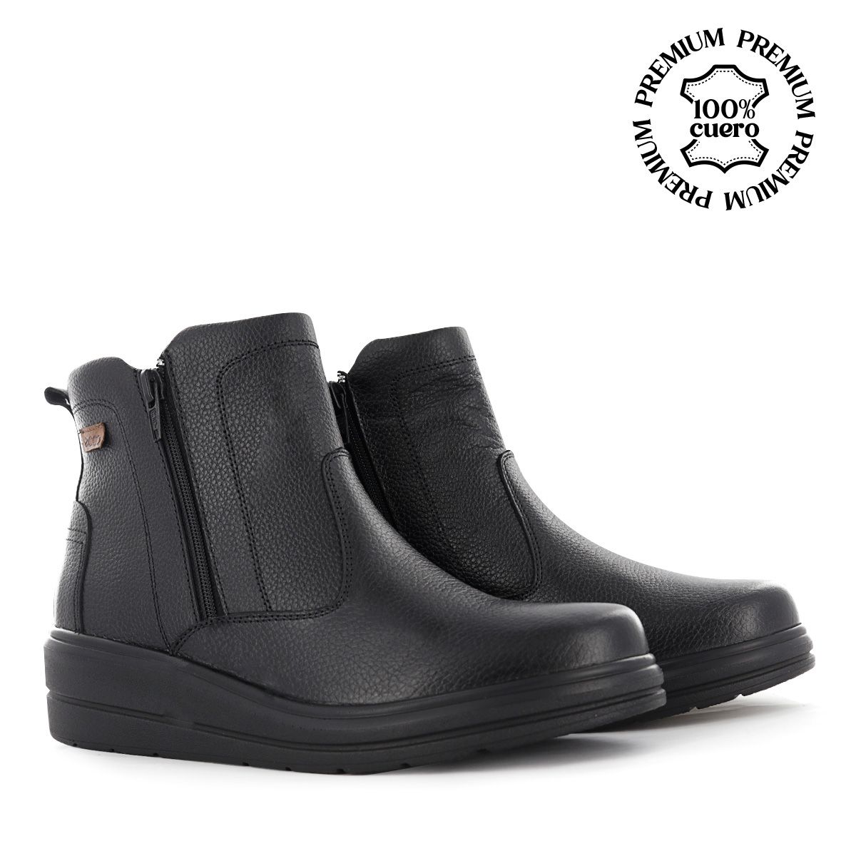 ECCO - Botas Confort Mujer Ecco Split02 Negro Cuero