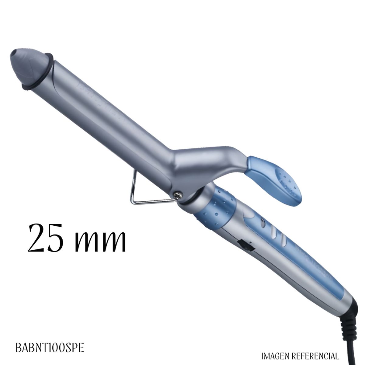 BABYLISS PRO - Rizador de Cabello Babyliss Pro Nano Titanium 25 mm BABNT100SPE