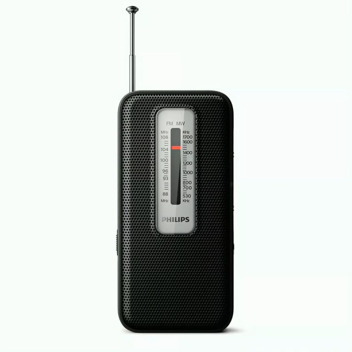 PHILIPS - Radio Portátil a Pilas Retro PHILIPS AMFM Negro