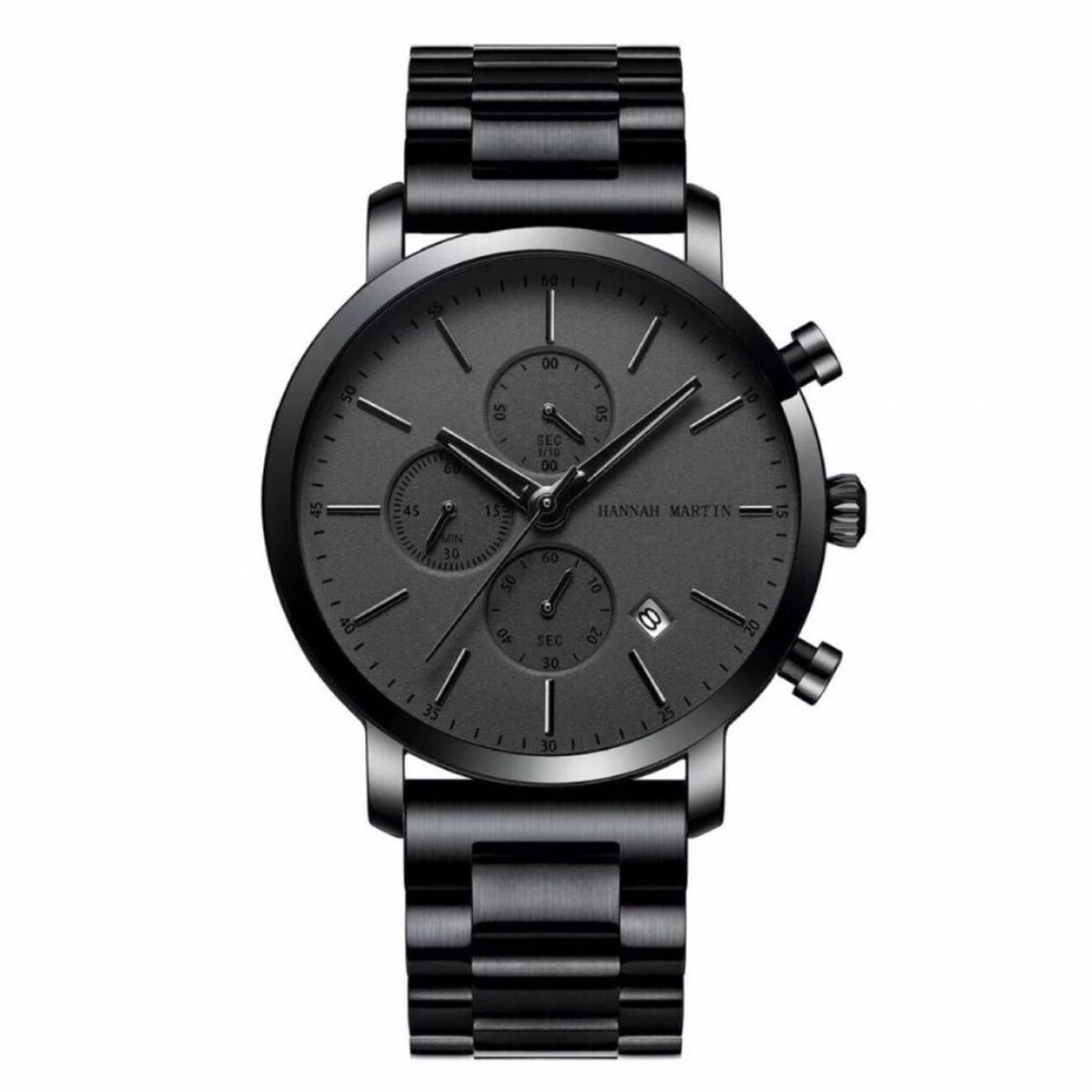 HANNAH MARTIN - RELOJ ORIGINAL HANNAH MARTIN - CASUAL NEGRO  HAN-7  HAN-61