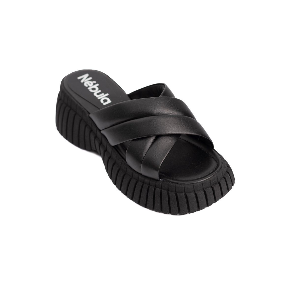 NEBULA - Sandalias Abumma - Nébula - Negro