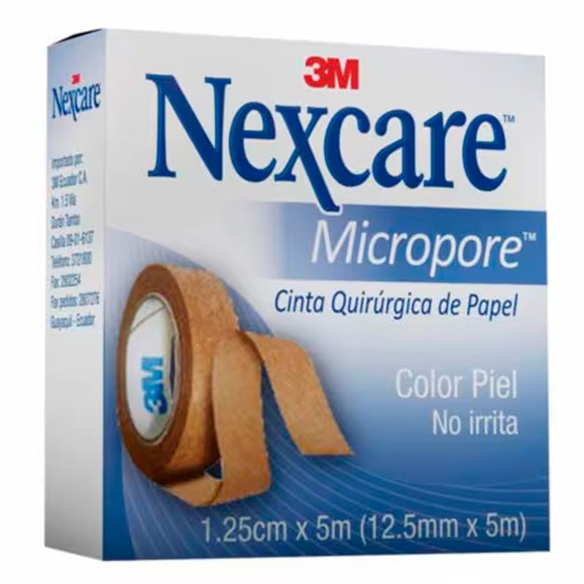 3M NEXCARE - Micropore Nexcare Color Piel Caja 12Mm