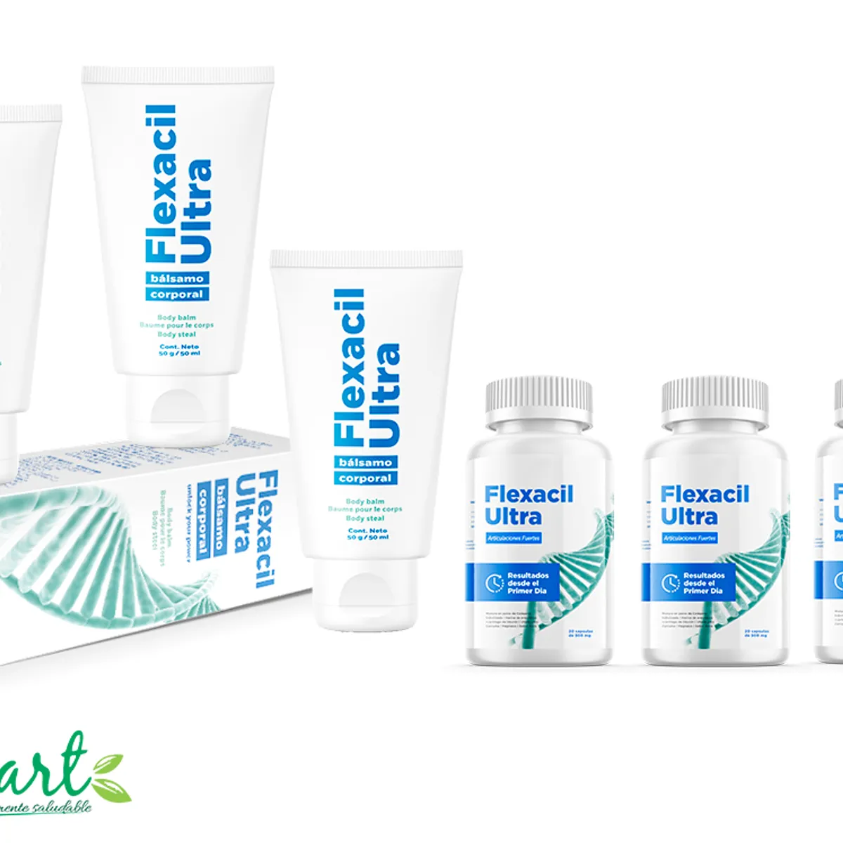 FLEXACIL - 3 FLEXACIL ULTRA CREMA + 3 FLEXACIL ULTRA CAPSULAS