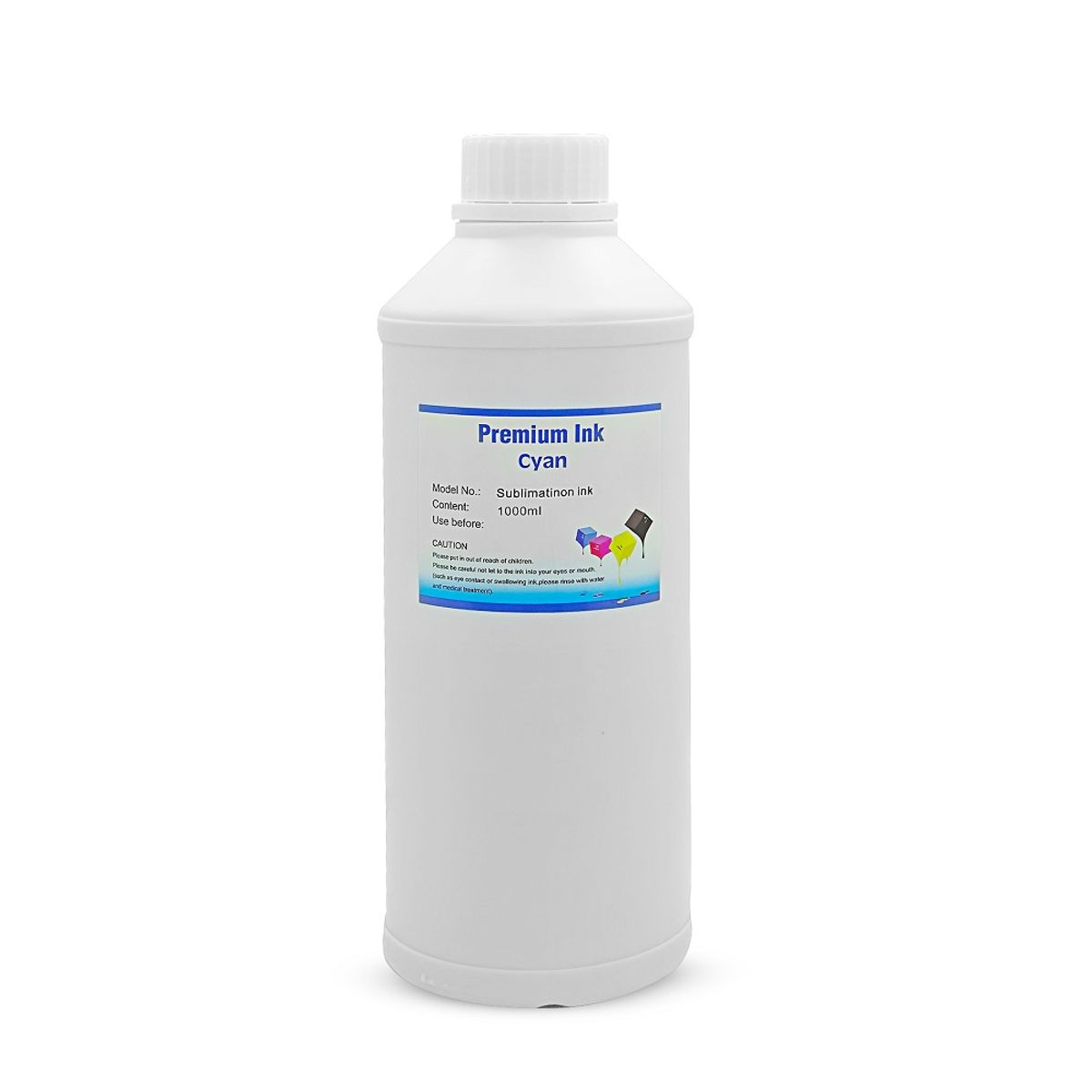 SCOYSER - Tinta Compatible Scoyser Sublimacion 1lt Cyan