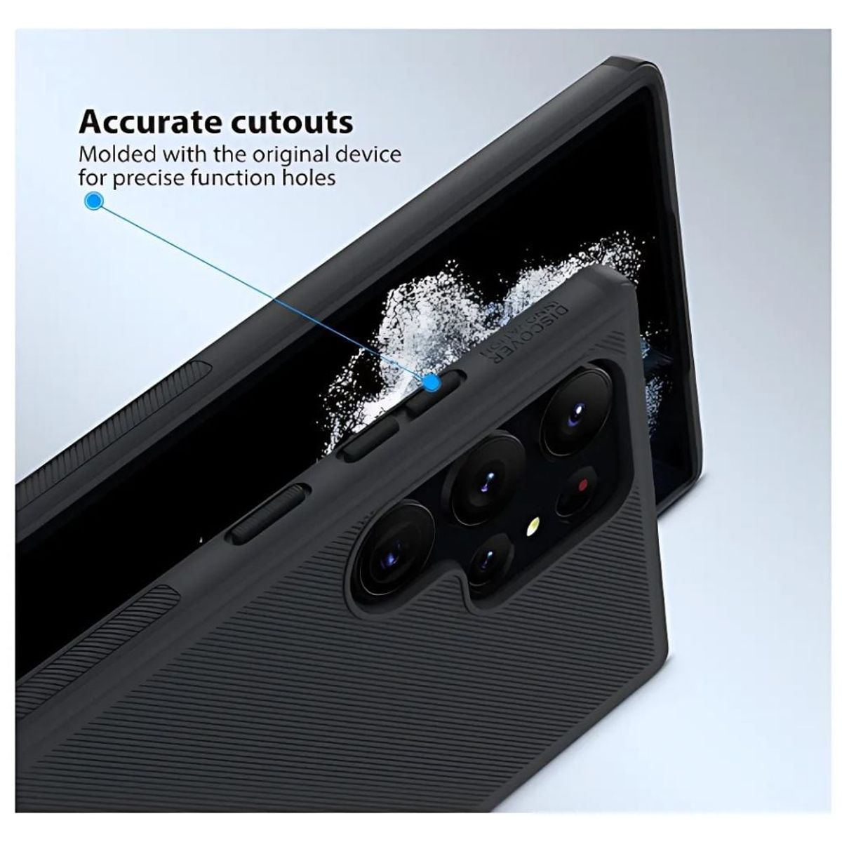 NILLKIN - Funda Nillkin Super Frosted Black Samsung S25 Plus