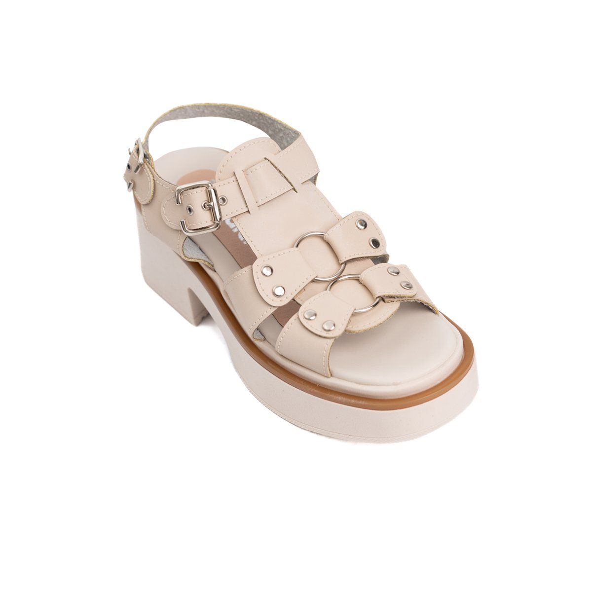 NEBULA - Sandalia Jumil - Nébula - Nude