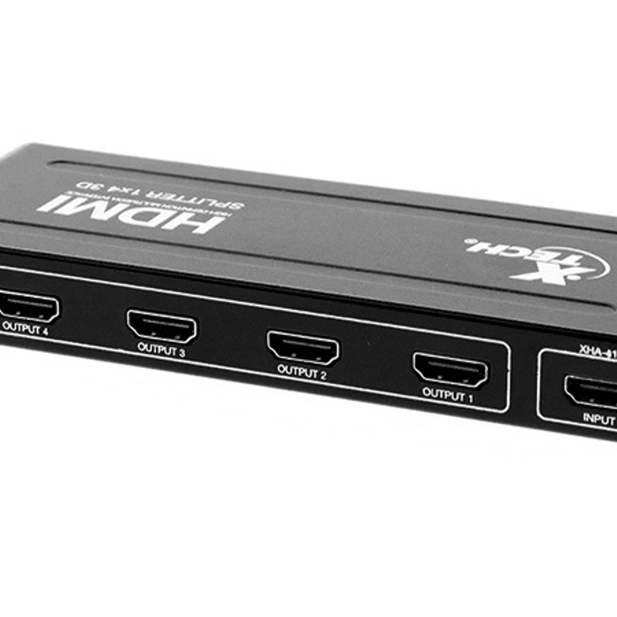 XTECH - ADAPTADOR XTECH HDMI SPLITTER 1 INPUT TO 4 OUTPUTS (XHA-410)