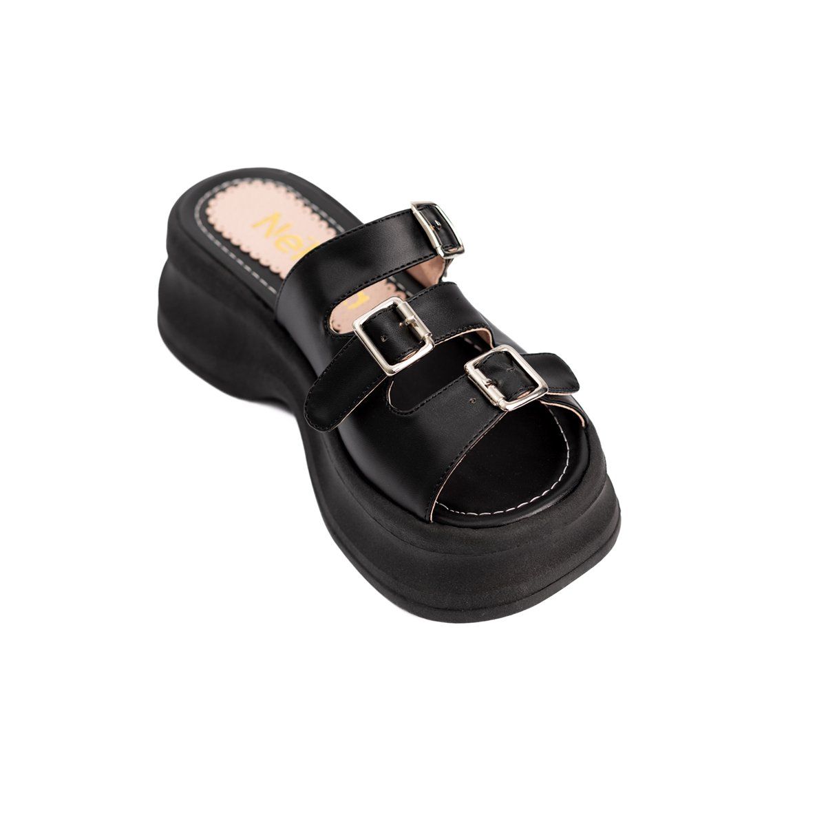 NEBULA - Sandalias Milusa - Nébula - Negro