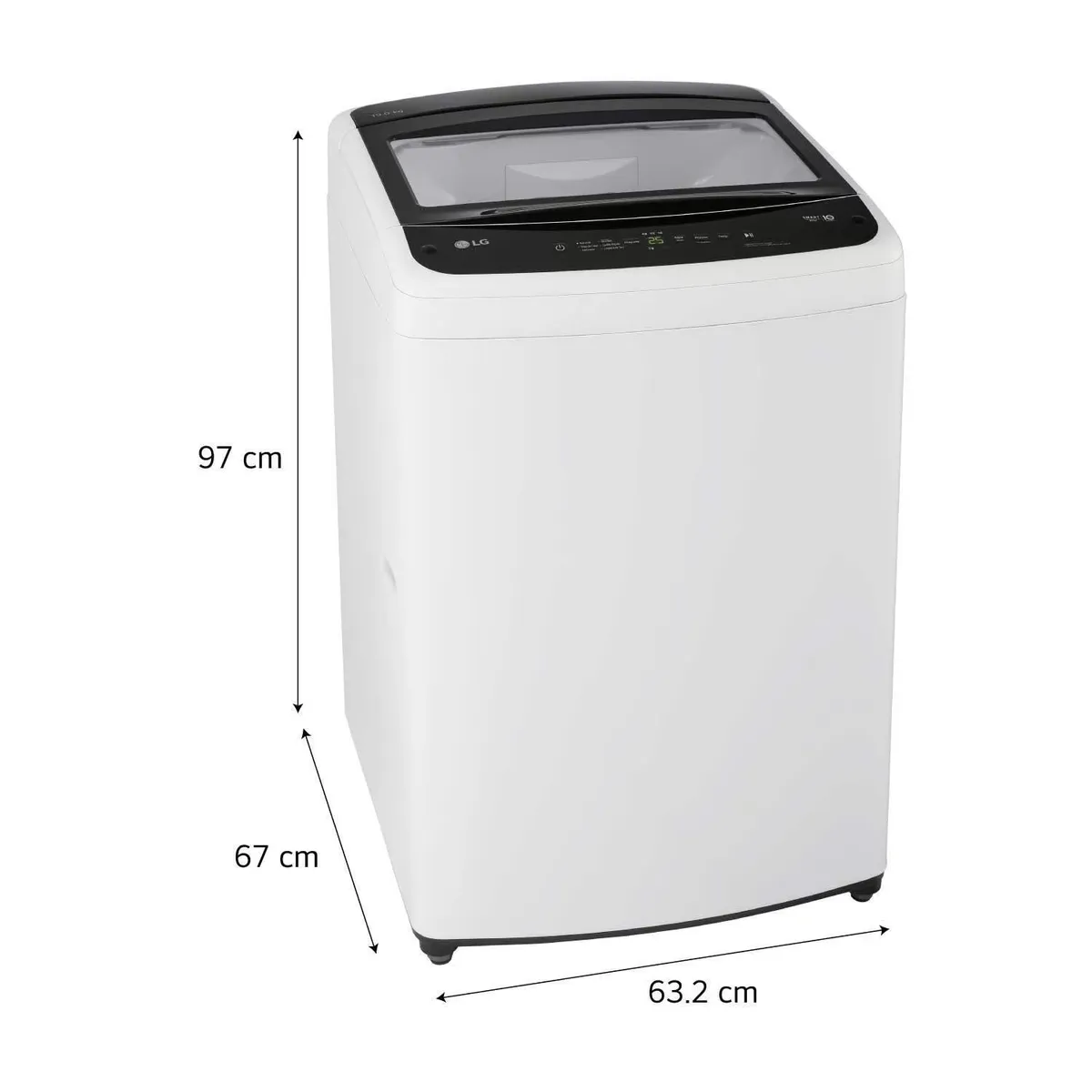 LG - Lavadora Lg WT19WVTB 19 Kg