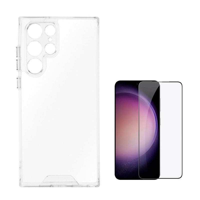 GENERICO - Case Para Galaxy S25 Ultra+ Mica Full Glue Resistente