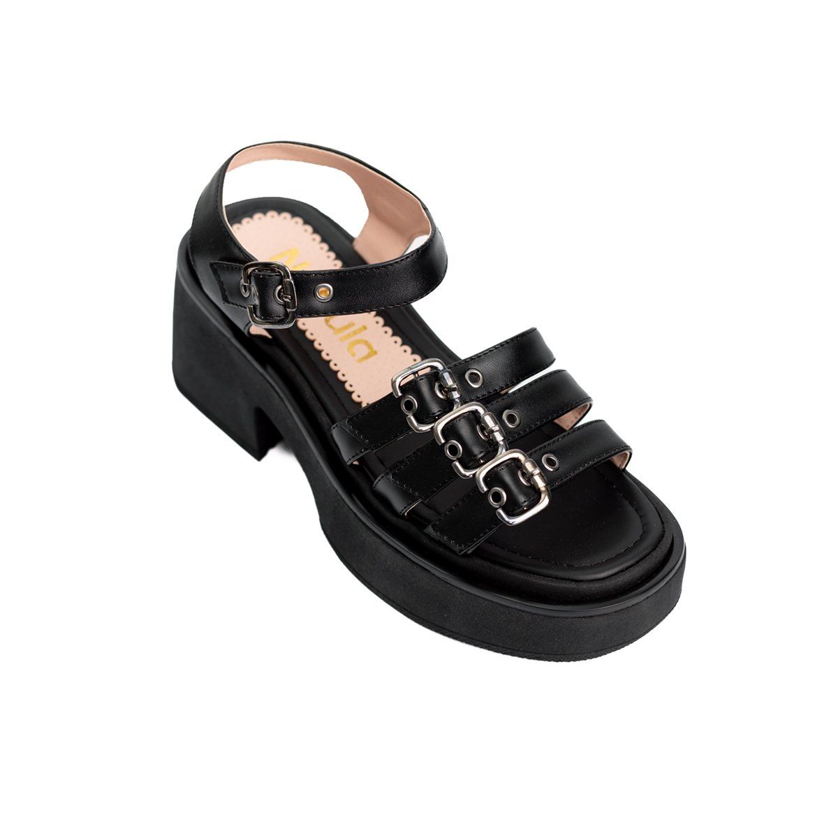 NEBULA - Sandalias Zlata - Nébula - Negro