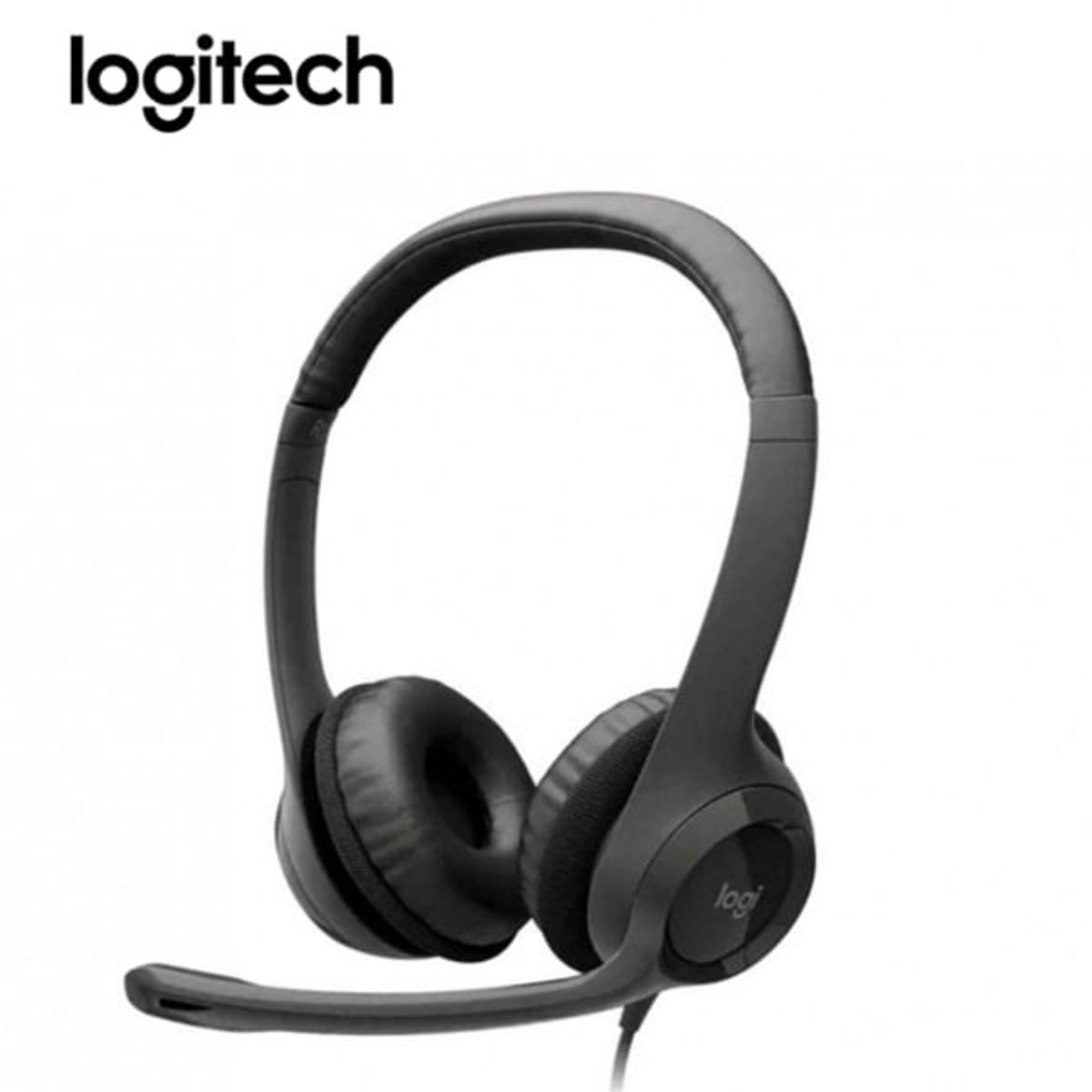 LOGITECH - AUDÍFONOS CON MICRÓFONO LOGITECH H390 USB NEGRO 981-000014