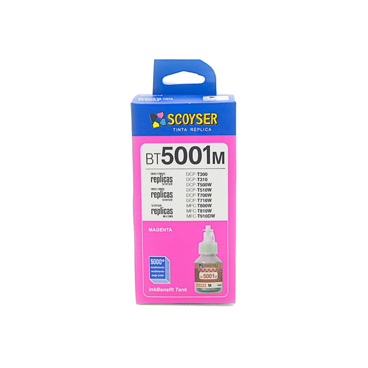 SCOYSER - Tinta Compatible Scoyser Bt5001 Magenta