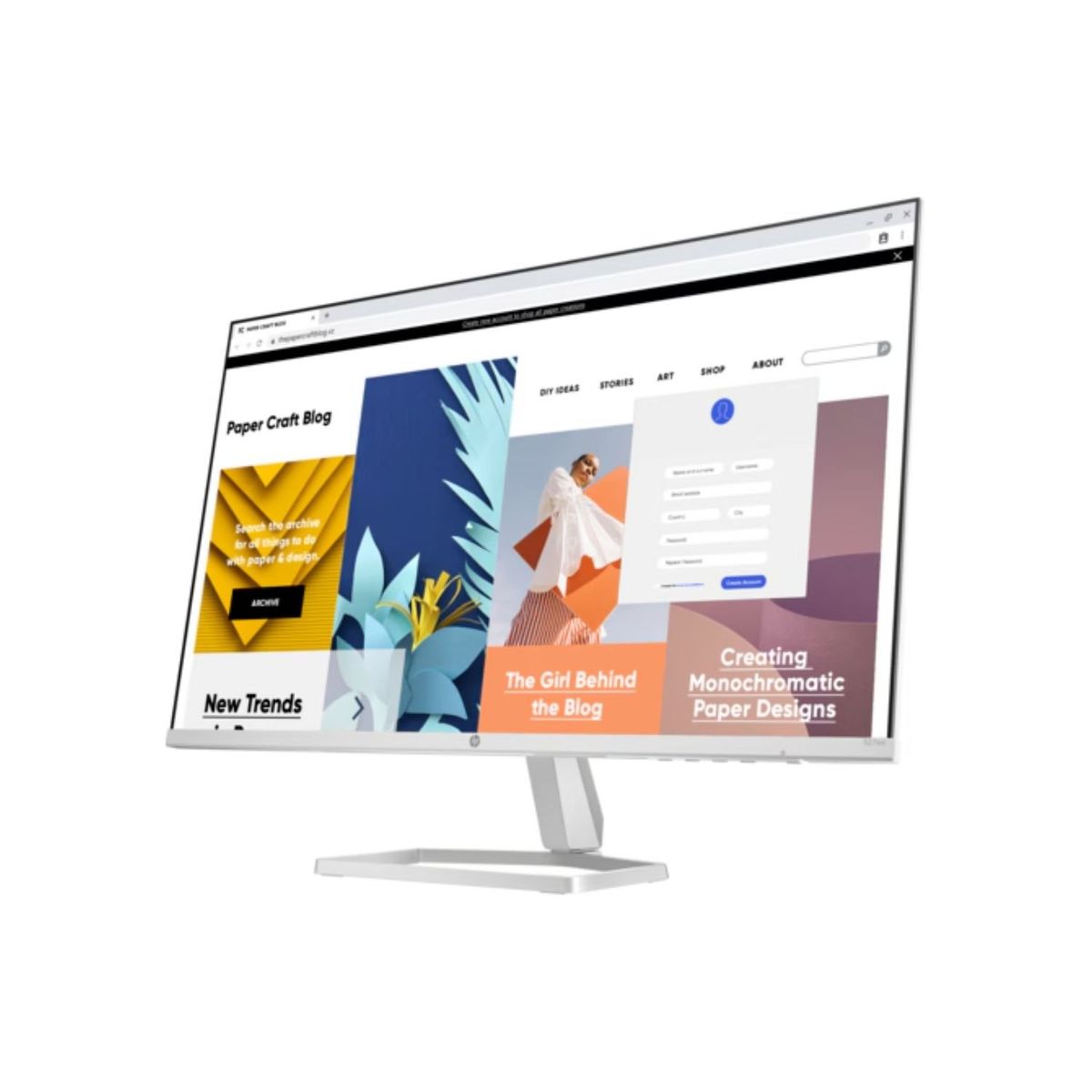 HP - MONITOR HP SERIE 5 527SW 27" IPS FHD 1920 x 1080 HDMI 5MS 100HZ BLANCO