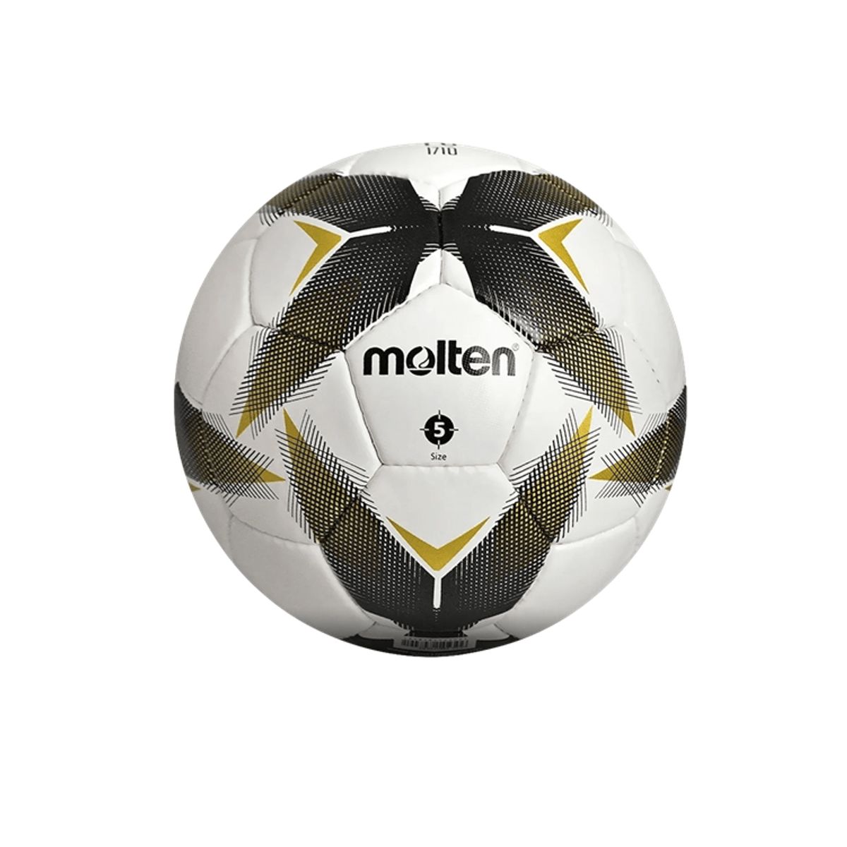 MOLTEN - Pelota para futbol molten Blanco Negro Dorado