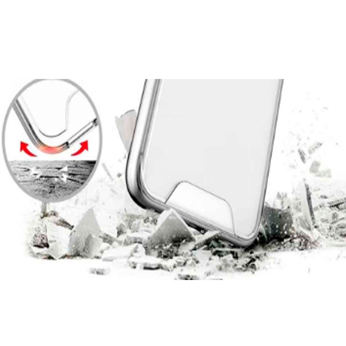 GENERICO - Case para Galaxy S25 Transparente