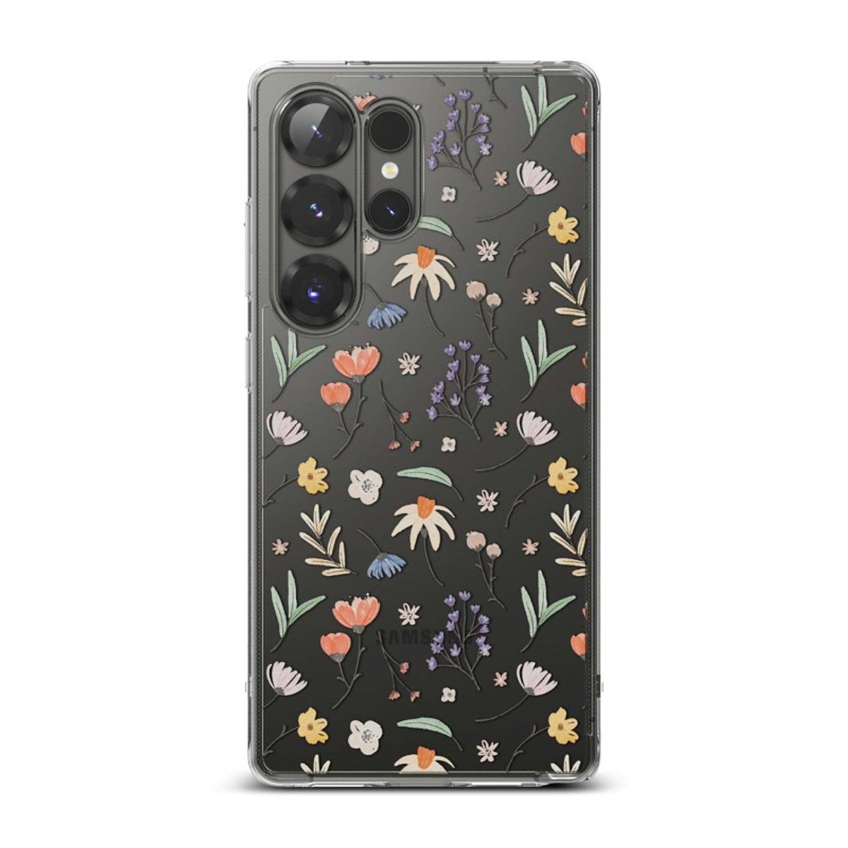 RINGKE - Case Galaxy S25 Ultra Ringke Flores Transparente Resistente Original