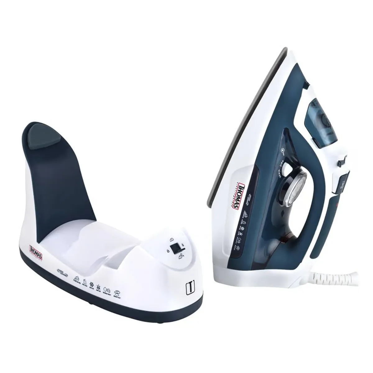 THOMAS - Plancha a Vapor Thomas Inalambrica 2 En 1 - TH7355