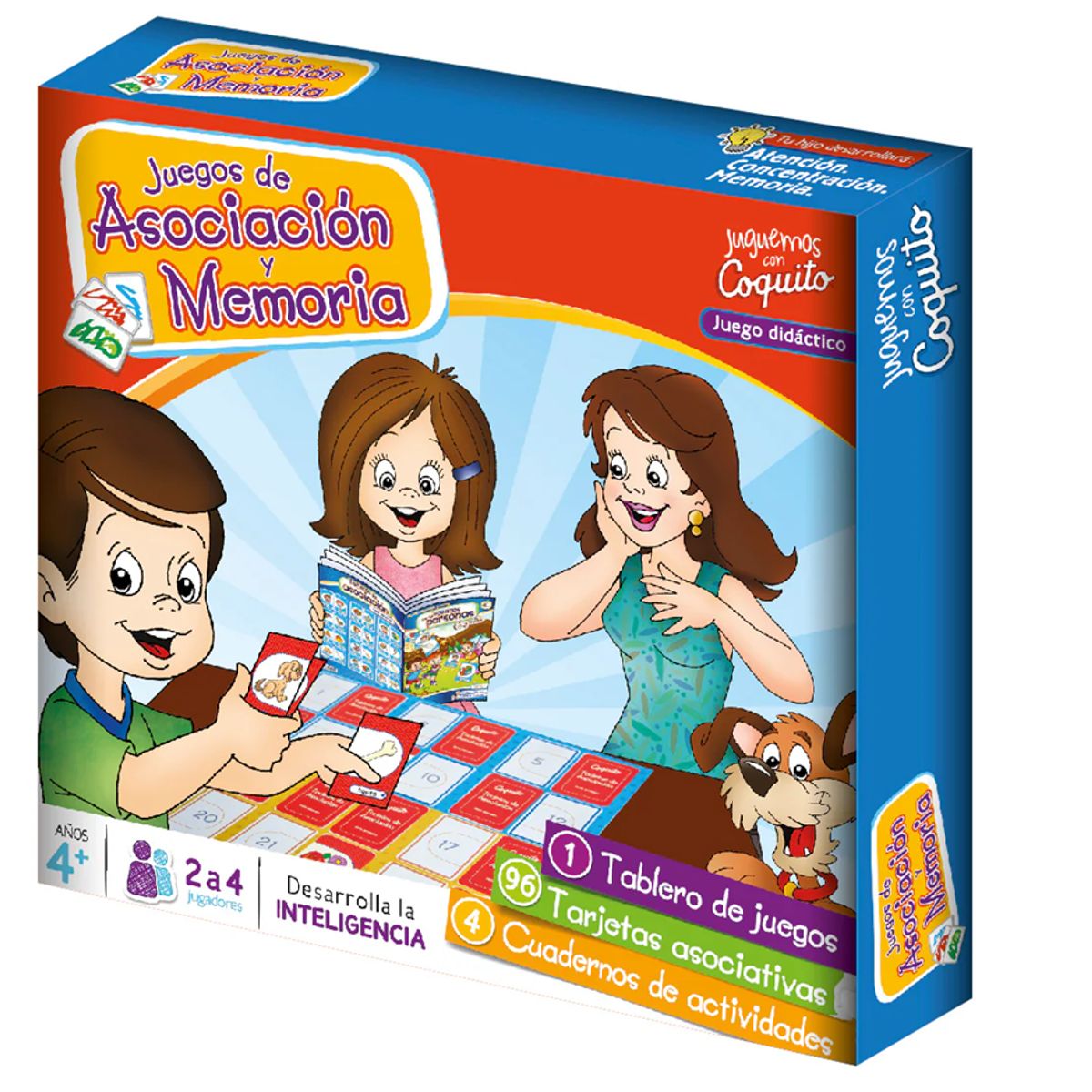 EDICIONES COQUITO - JUEGO DE ASOCICION Y MEMORIA