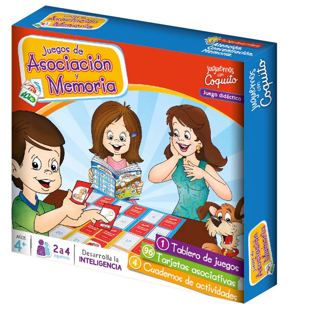 EDICIONES COQUITO - JUEGO DE ASOCICION Y MEMORIA