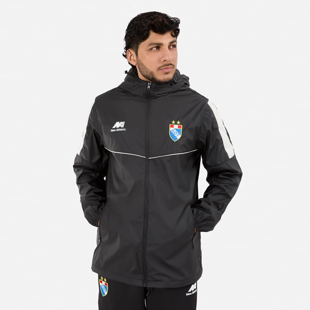 NEW ATHLETIC - Cortaviento ADT 2025 Negro Hombre
