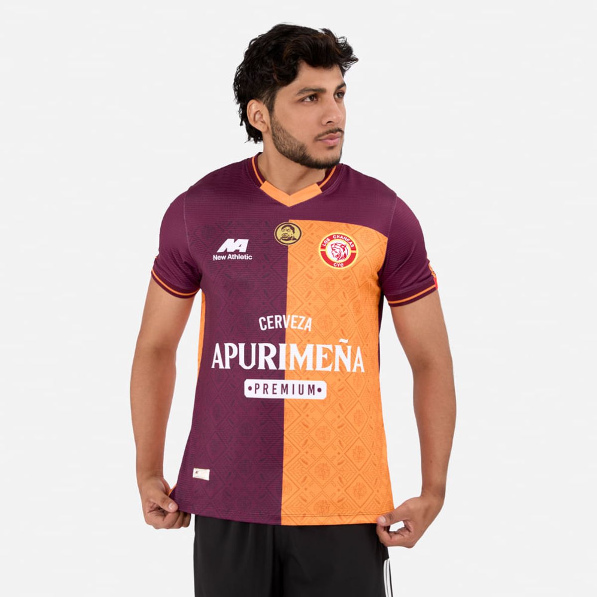 NEW ATHLETIC - Camiseta Chankas Oficial 2025 Guinda Hombre