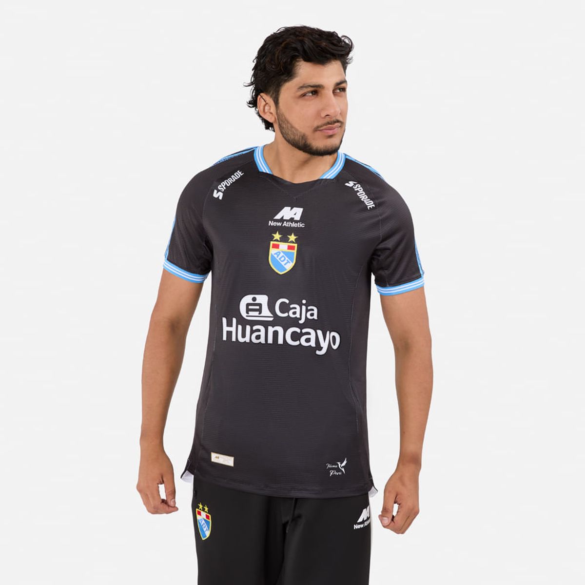 NEW ATHLETIC - Camiseta ADT Alterna Negro Hombre