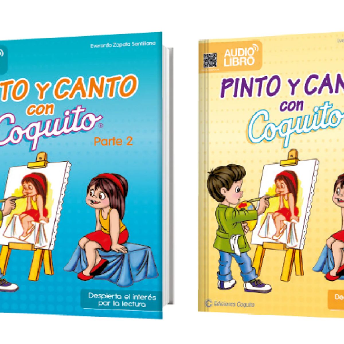 GENERICO - Pack x 2 libros infantiles pinto y canto