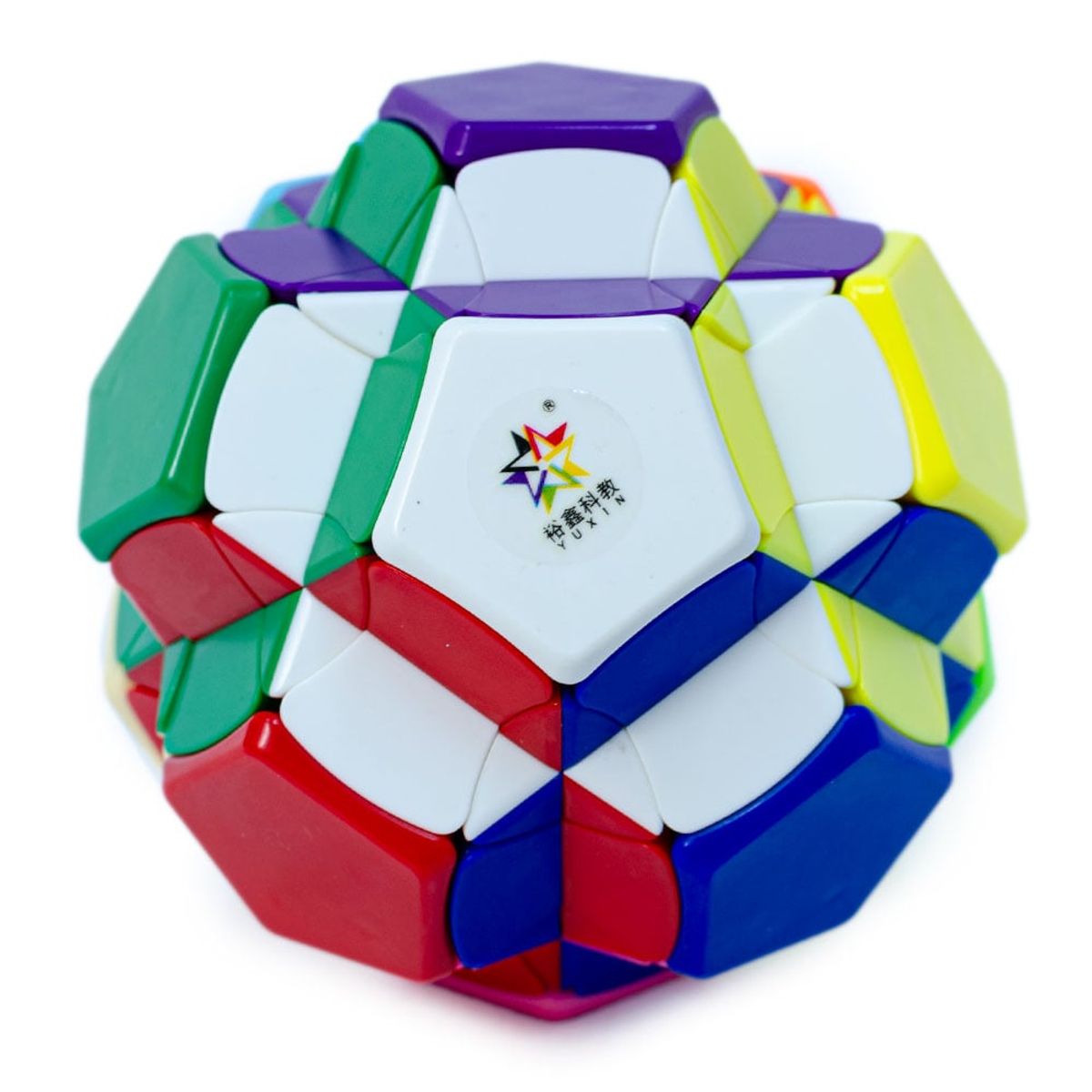 YUXIN - Cubo Mágico Star Burst Megaminx Stickerless YUXIN