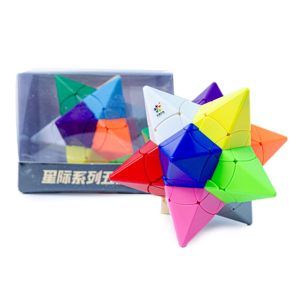 YUXIN - Cubo Mágico Space Swift Megaminx Stickerless YUXIN