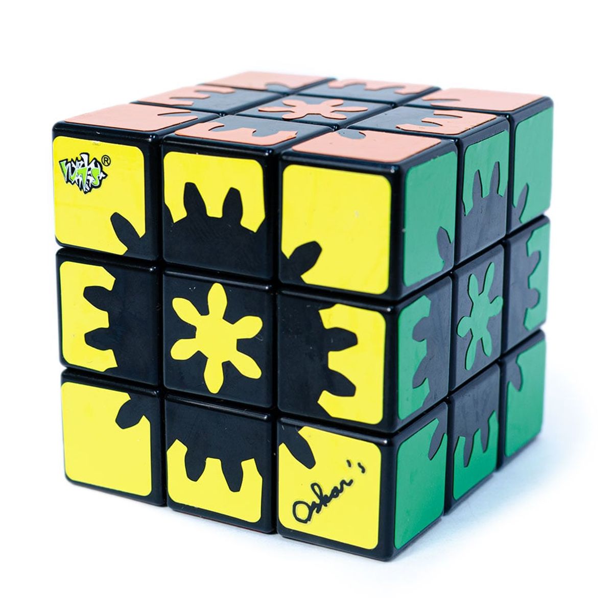 LANLAN TOYS - Cubo Mágico Built-in Gear 3x3 Negro LANLAN TOYS