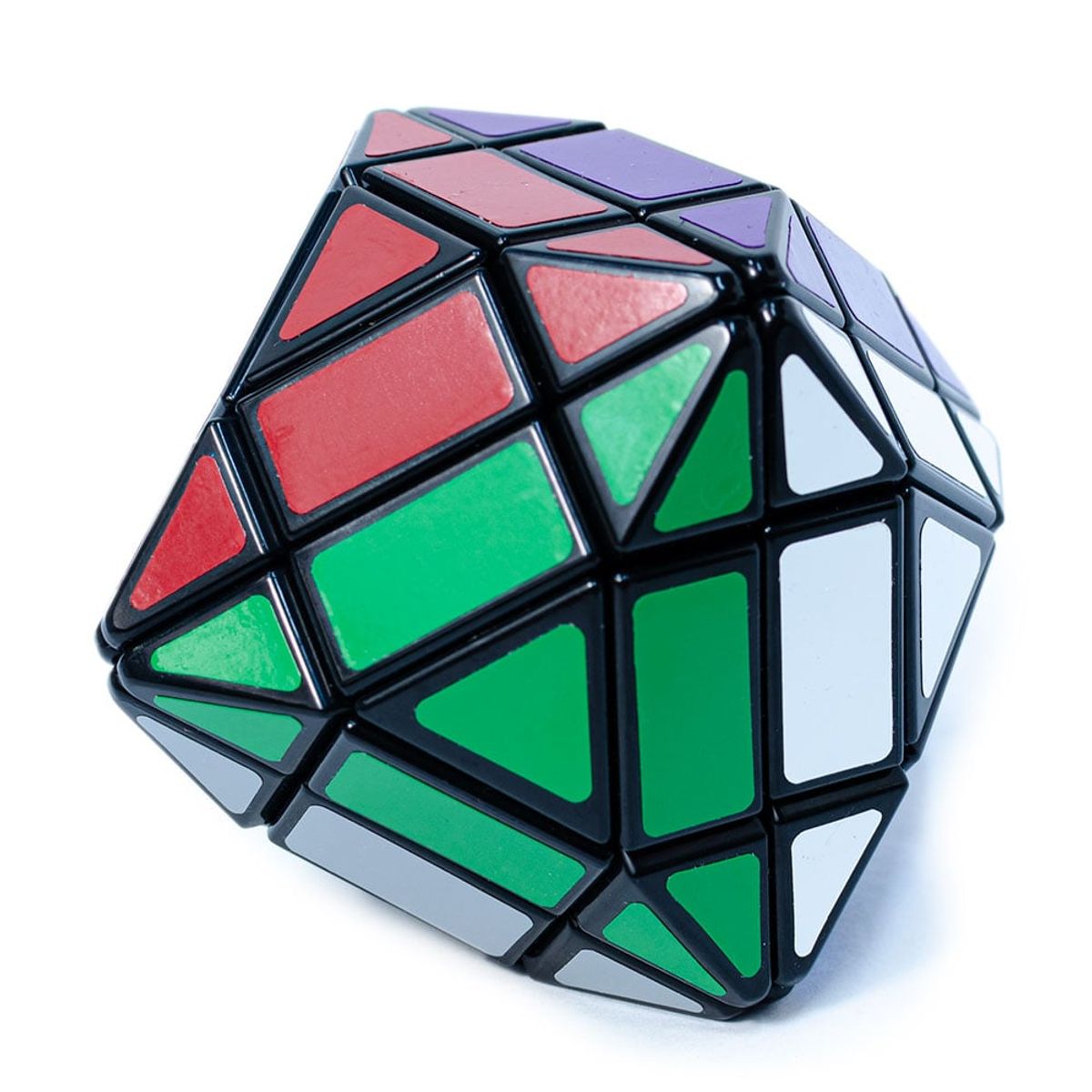 LANLAN TOYS - Cubo 4x4 eight faced gyro cube Negro LANLAN TOYS