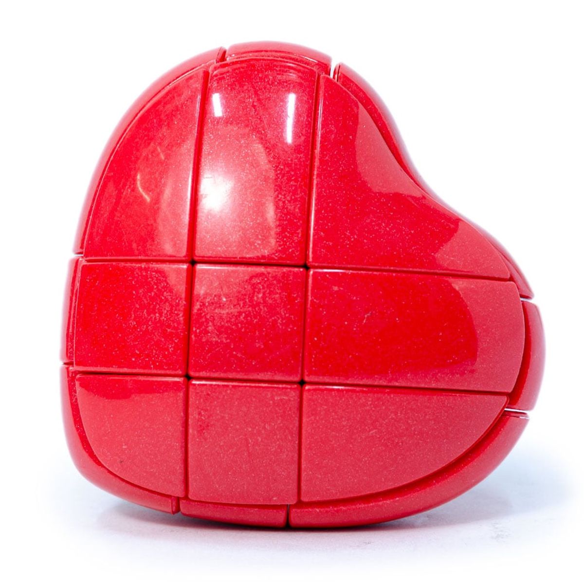 YJ - Cubo Mágico 3x3 Corazón Rojo YJ