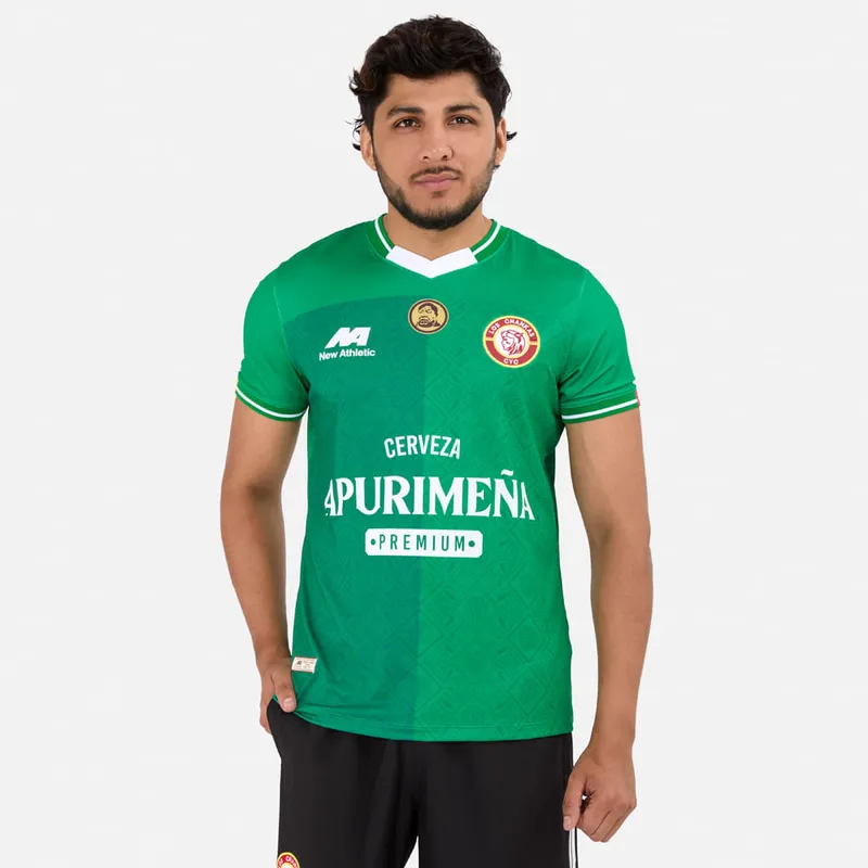NEW ATHLETIC - Camiseta Chankas Oficial Arquero 2025 Verde Hombre