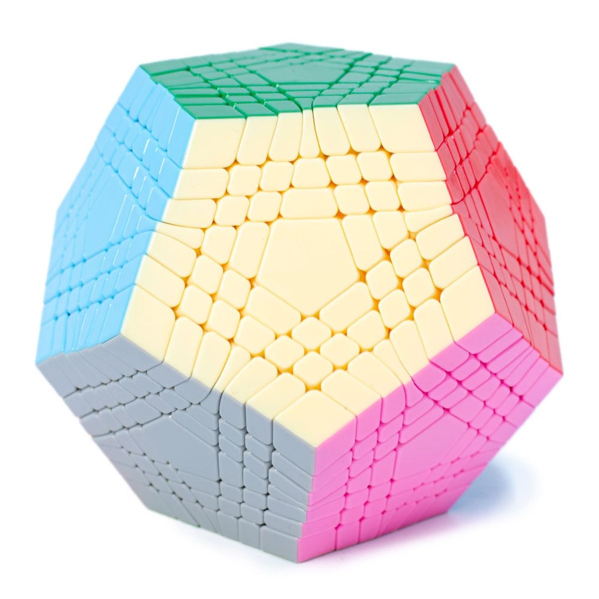 SHENGSHOU - Cubo Mágico Megamix 7x7 Teraminx Stickerless SENGSO