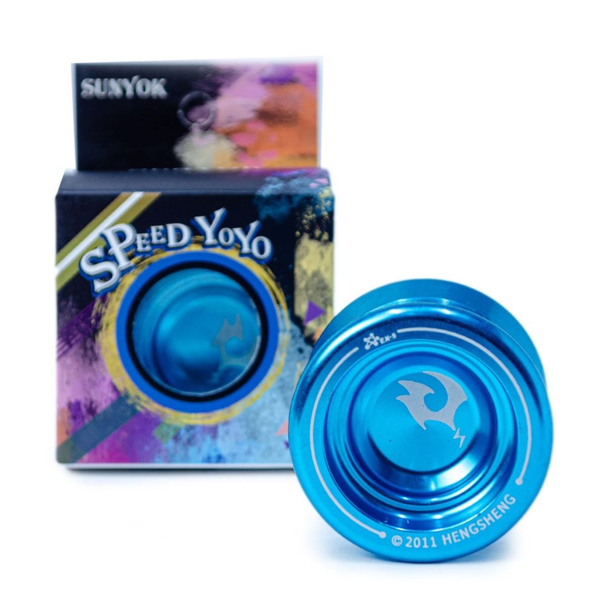 GENERICO - Yoyo aluminio Celeste