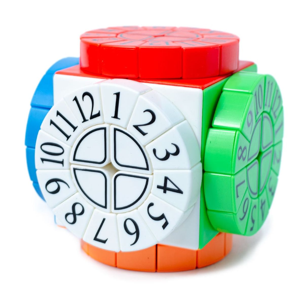 YJ - Cubo Mágico 2x2 Time Machine Números Arábigos