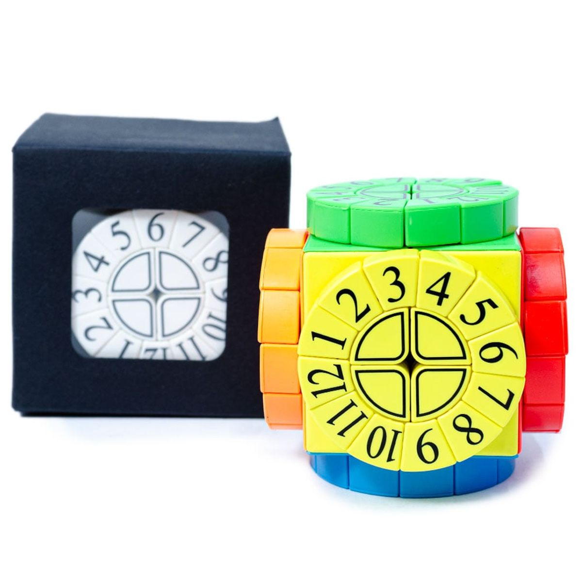 YJ - Cubo Mágico 2x2 Time Machine Números Arábigos