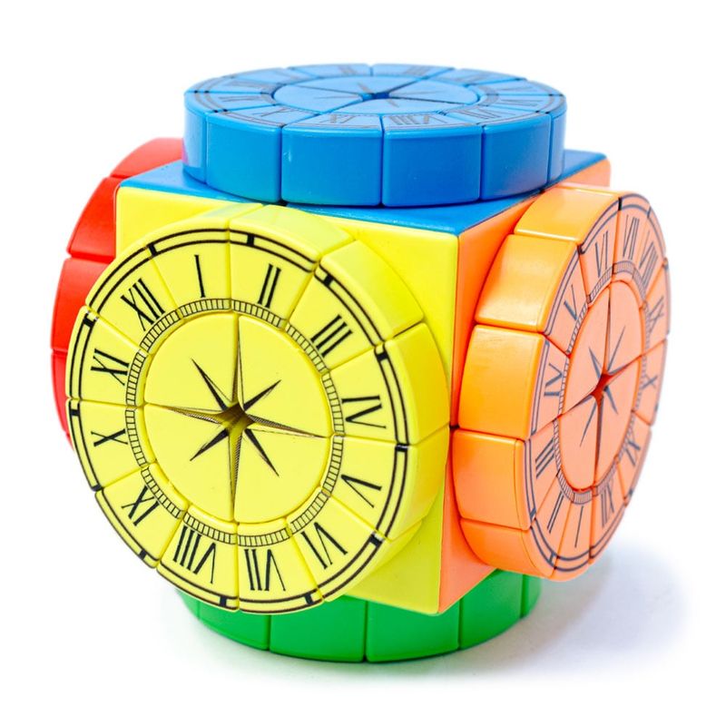 YJ - Cubo Mágico 2x2 Time Machine Números Romanos