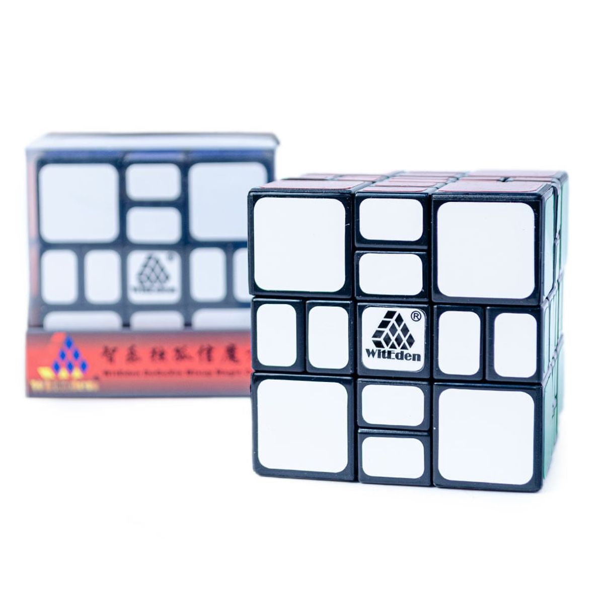 GENERICO - Cuboide 3x3x4 Mixup Plus Negro WITEDEN