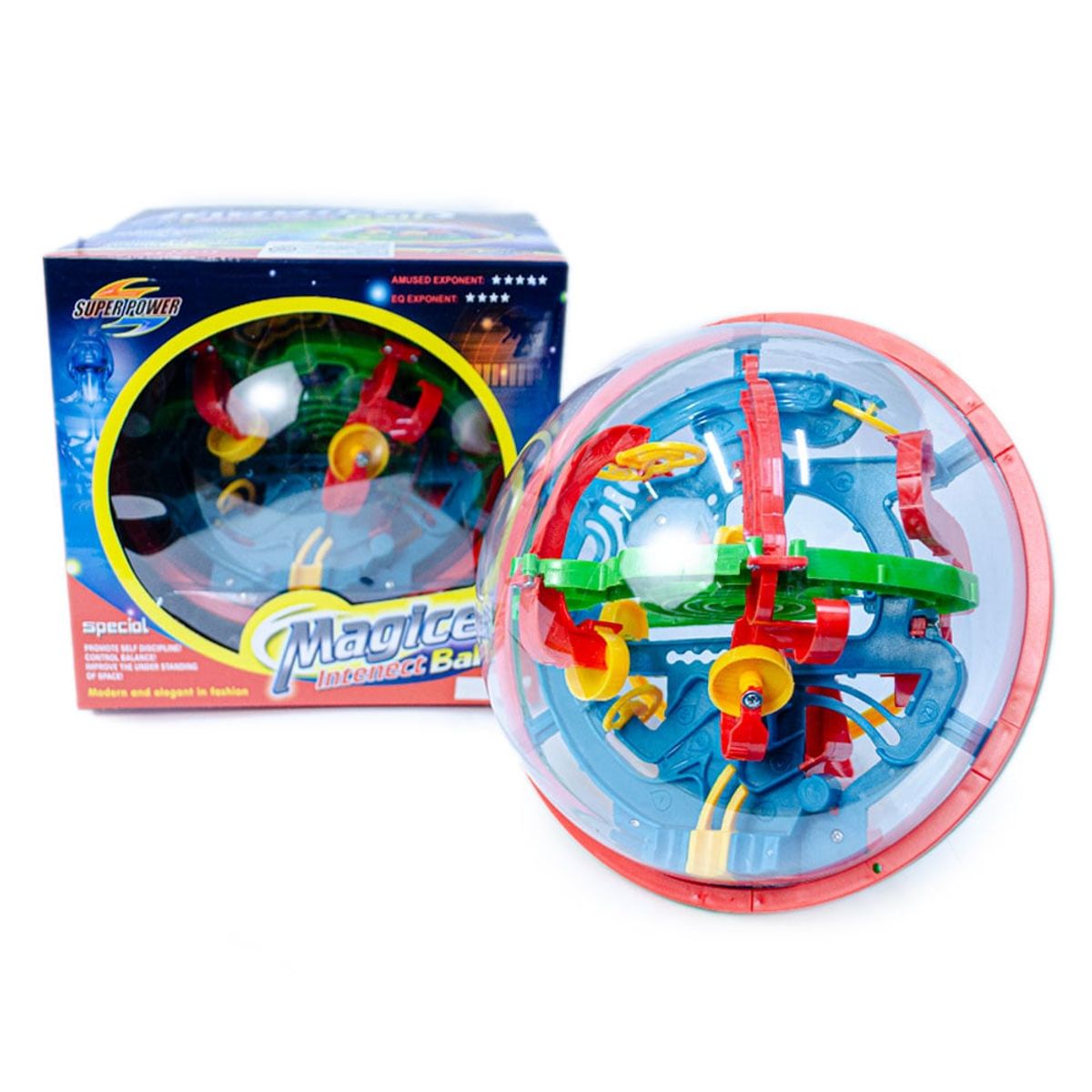 GENERICO - Puzzle Laberinto 100 Pasos BIG MAGICAL INTELLECT BALL