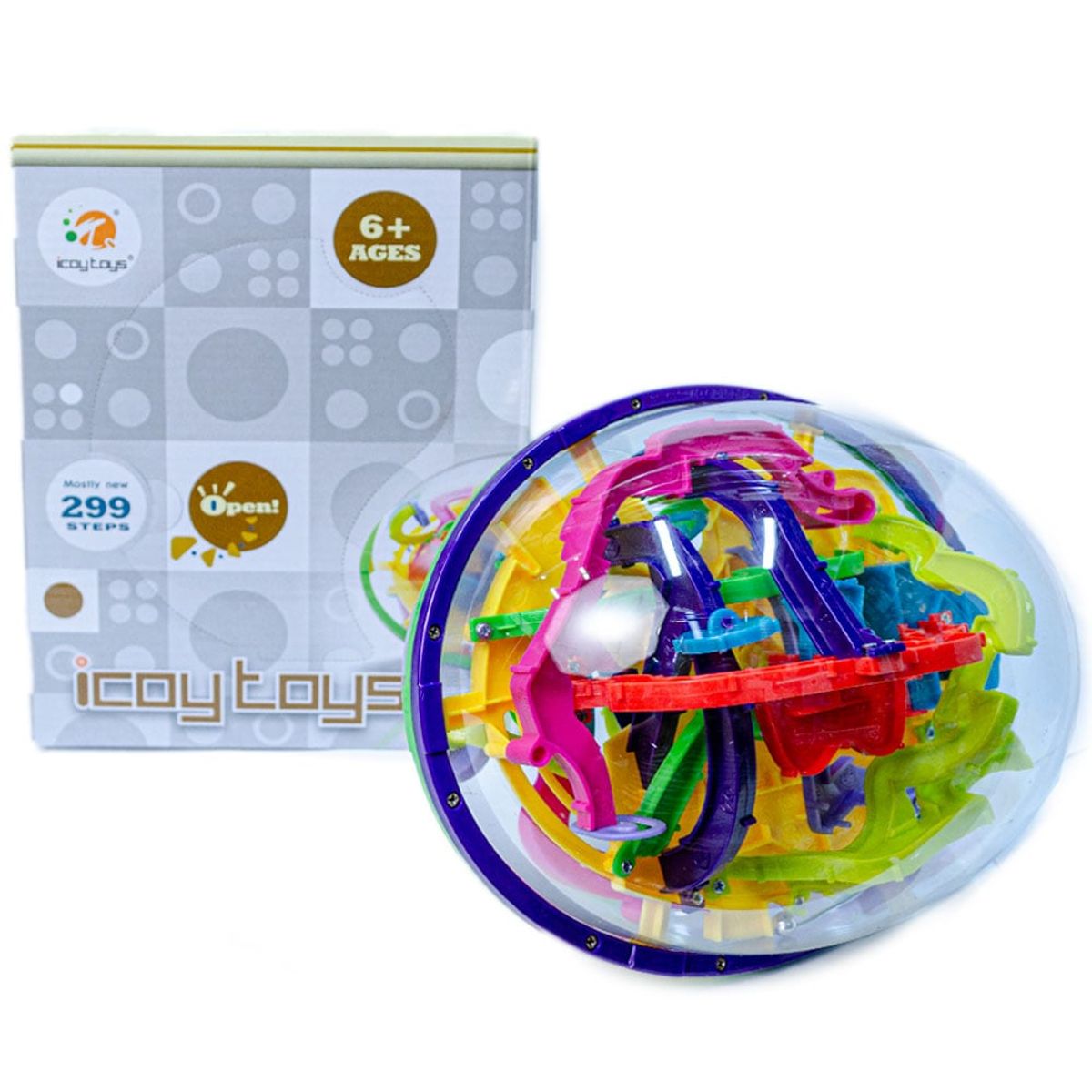 GENERICO - Puzzle Laberinto 299 Pasos ICOY TOYS