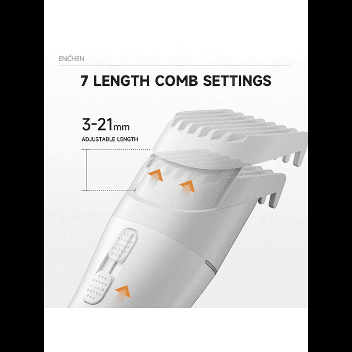 ENCHEN - Cortadora De Cabello Enchen Boost 2 - Blanco