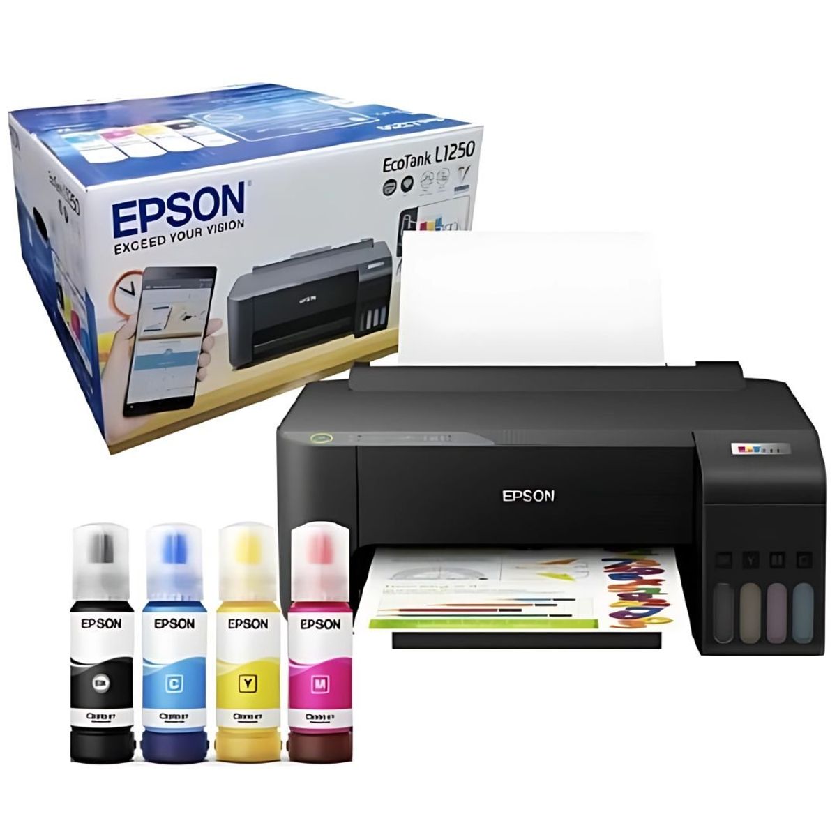 EPSON - IMPRESORA EPSON L1250 IMPRESIÓN INYECCIÓN DE TINTA MULTIFUNCIONAL